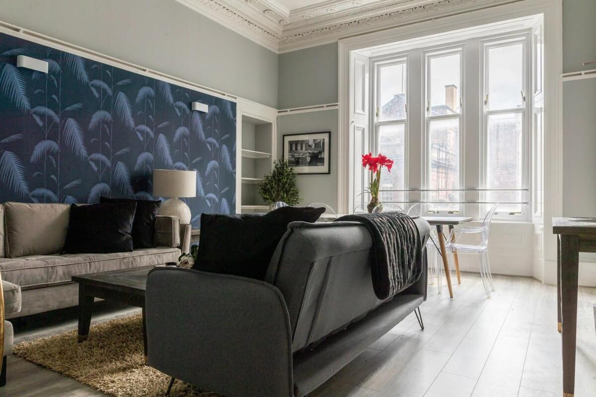 Beautiful 4 Bed Flat In Perfect Central Location 글라스고 외부 사진